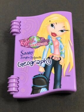 Bratz Adventures in Learning Electronic Sassy Single Subject Geography Game